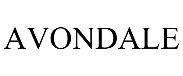 Trademark Logo AVONDALE