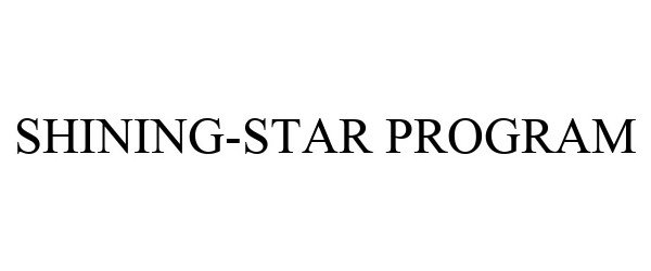  SHINING-STAR PROGRAM