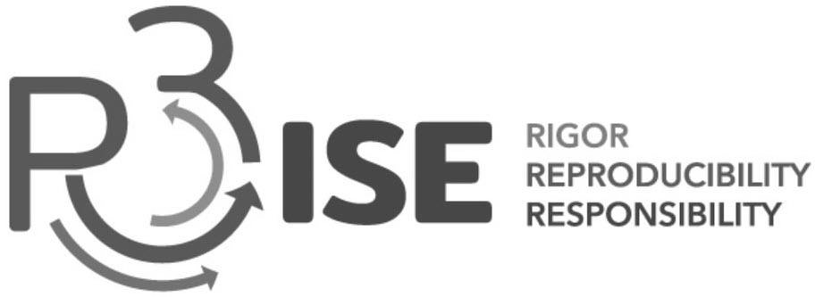 Trademark Logo R3ISE RIGOR REPRODUCIBILITY RESPONSIBILITY