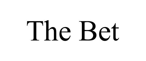 Trademark Logo THE BET