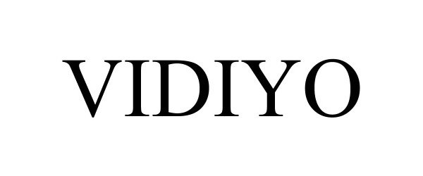 Trademark Logo VIDIYO