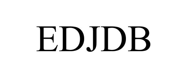 Trademark Logo EDJDB