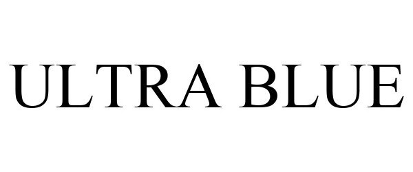 Trademark Logo ULTRA BLUE