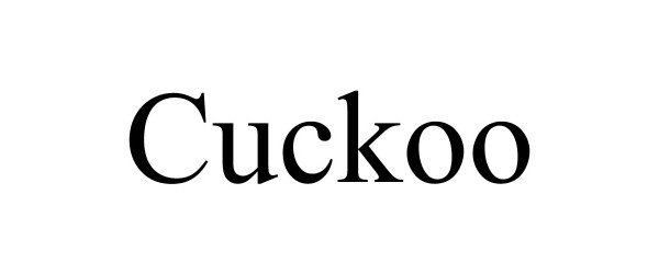 Trademark Logo CUCKOO