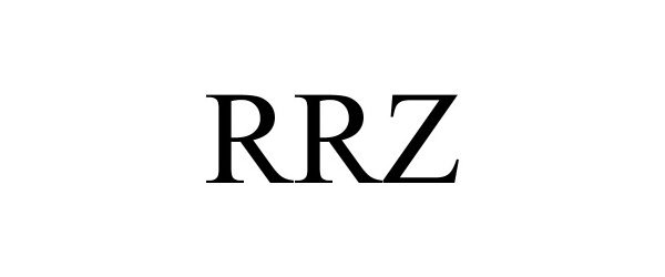 Trademark Logo RRZ