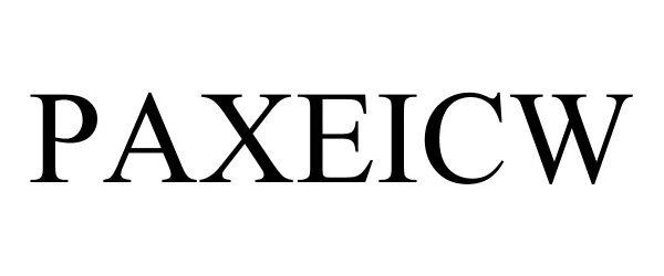 Trademark Logo PAXEICW