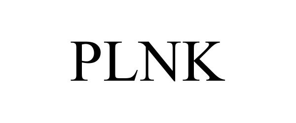 Trademark Logo PLNK