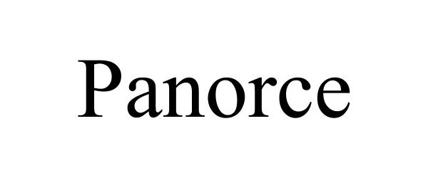 Trademark Logo PANORCE