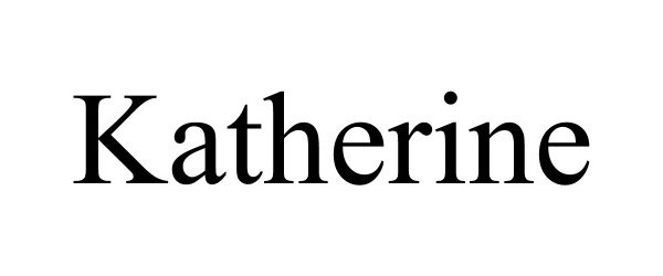 Trademark Logo KATHERINE