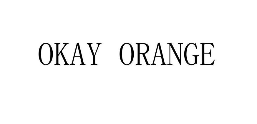  OKAY ORANGE