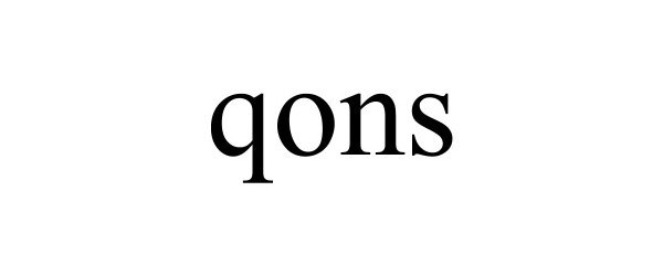 Trademark Logo QONS