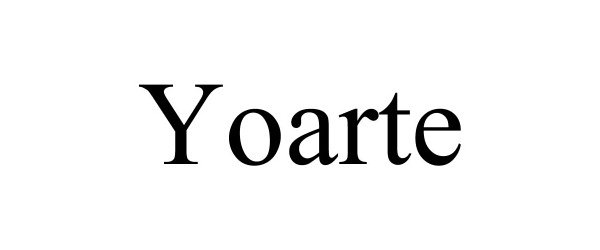 Trademark Logo YOARTE