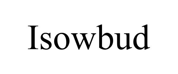 Trademark Logo ISOWBUD