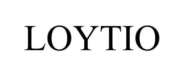 Trademark Logo LOYTIO