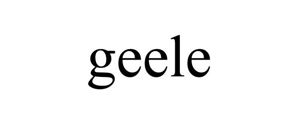  GEELE