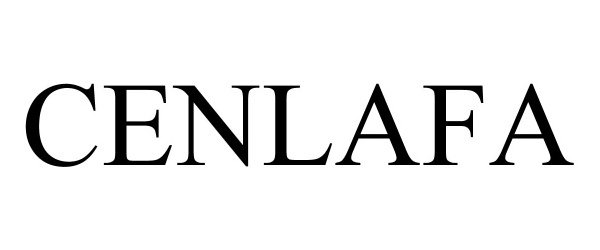 Trademark Logo CENLAFA