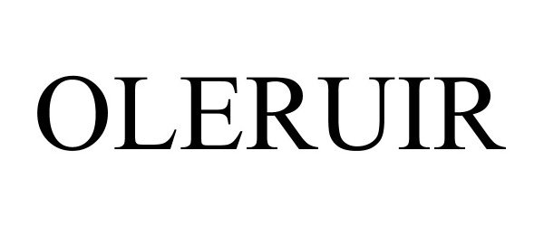 Trademark Logo OLERUIR