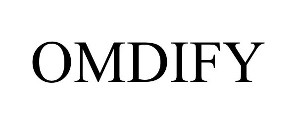 Trademark Logo OMDIFY