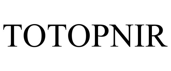 Trademark Logo TOTOPNIR