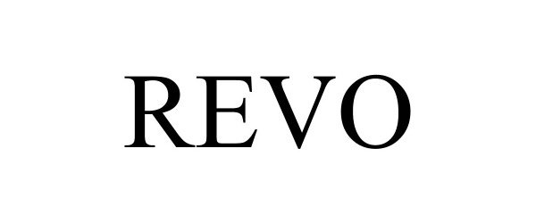 Trademark Logo REVO