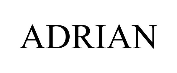 Trademark Logo ADRIAN