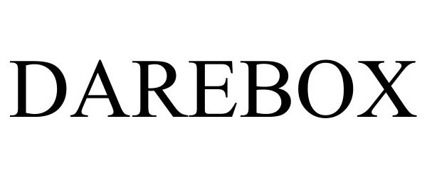 Trademark Logo DAREBOX