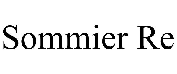 Trademark Logo SOMMIER RE