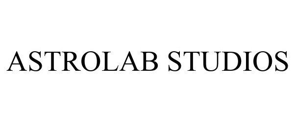 Trademark Logo ASTROLAB STUDIOS