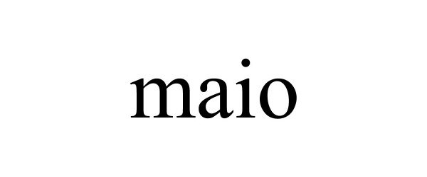 Trademark Logo MAIO