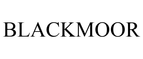 Trademark Logo BLACKMOOR