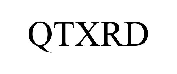 Trademark Logo QTXRD
