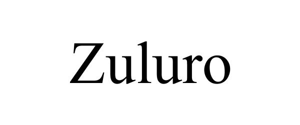 Trademark Logo ZULURO