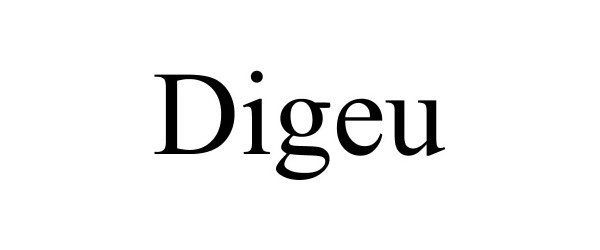 Trademark Logo DIGEU