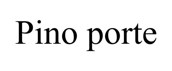 Trademark Logo PINO PORTE