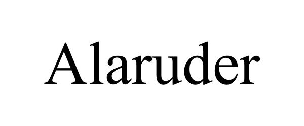 Trademark Logo ALARUDER