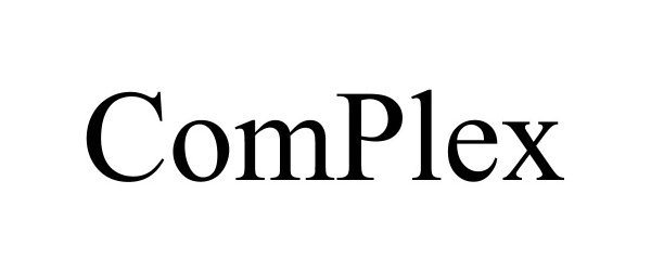 Trademark Logo COMPLEX