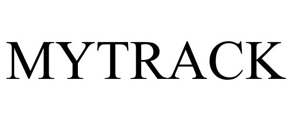 Trademark Logo MYTRACK