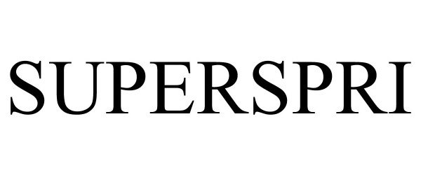 Trademark Logo SUPERSPRI