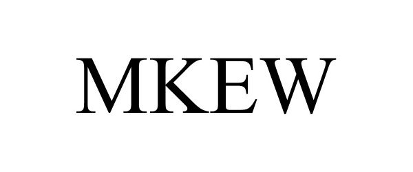 Trademark Logo MKEW