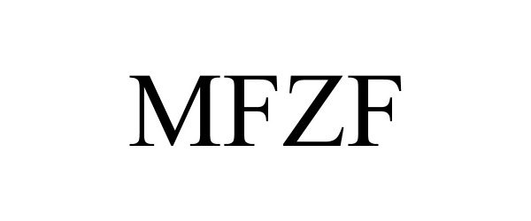 Trademark Logo MFZF