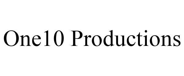  ONE10 PRODUCTIONS