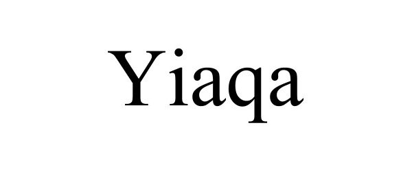 Trademark Logo YIAQA