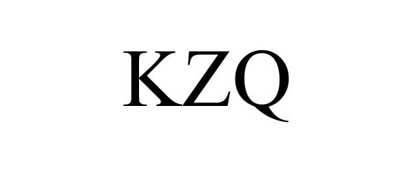 Trademark Logo KZQ