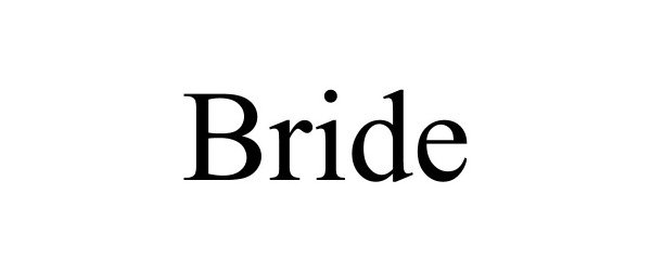 BRIDE