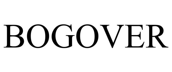 Trademark Logo BOGOVER