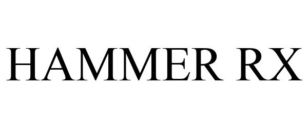 Trademark Logo HAMMER RX