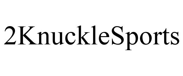 Trademark Logo 2KNUCKLESPORTS