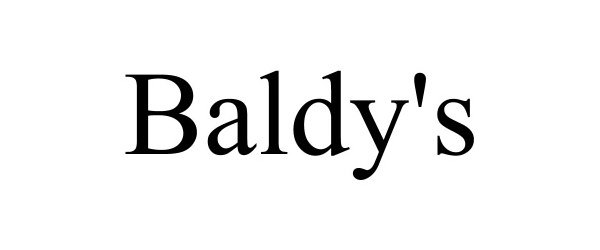 Trademark Logo BALDY'S