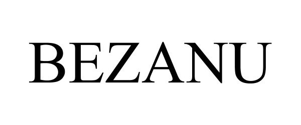 Trademark Logo BEZANU