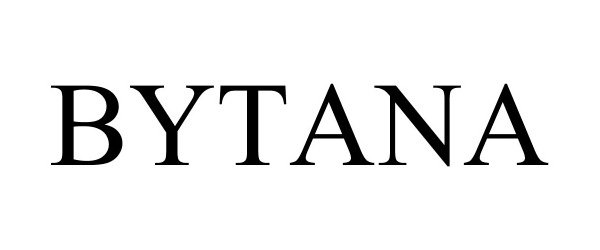 Trademark Logo BYTANA